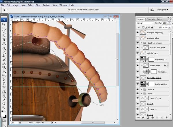 Creation of Bushnell's Turtle: Prototype: Step 9